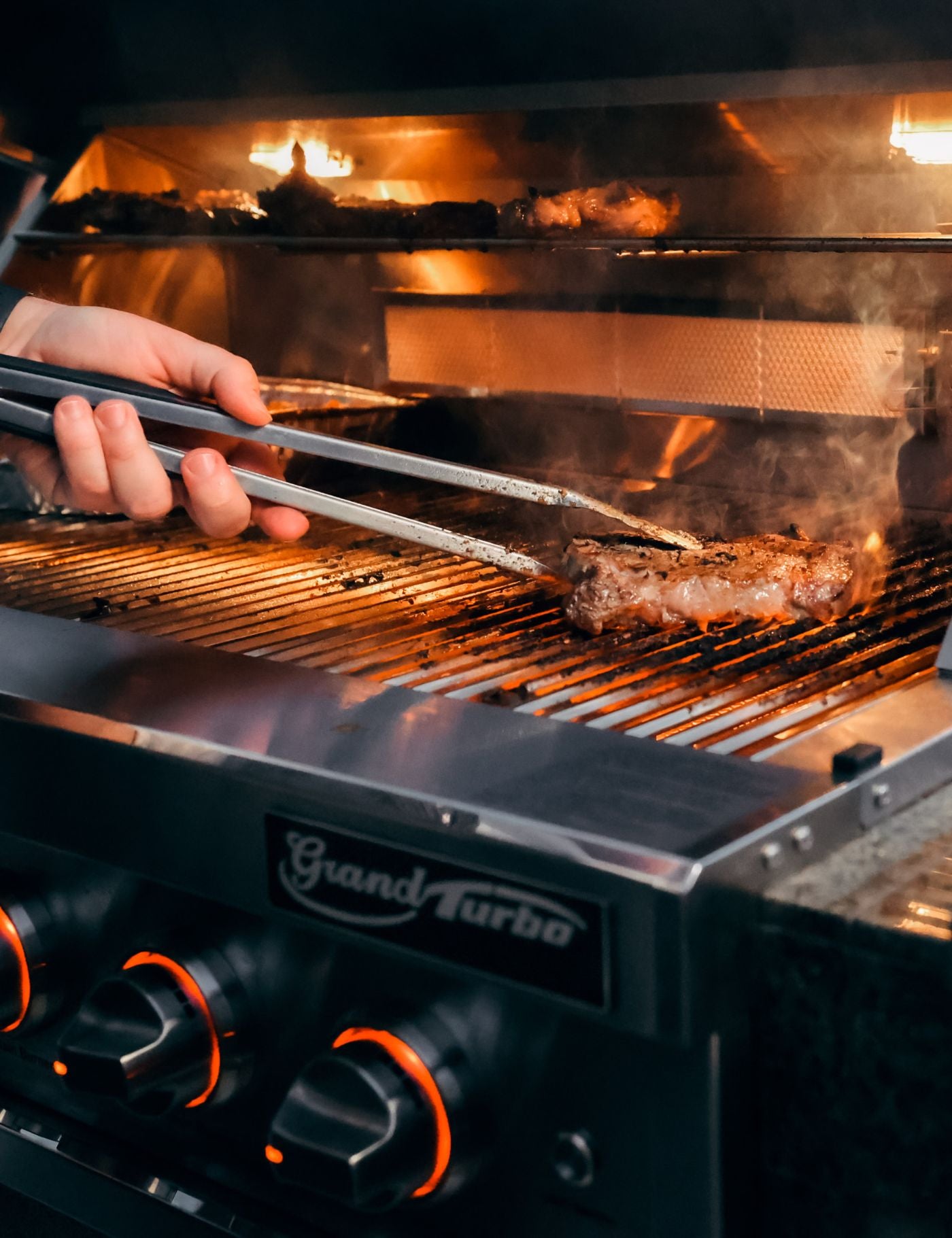 GrandTURBO 40 inch 6-Burner Gas Grill