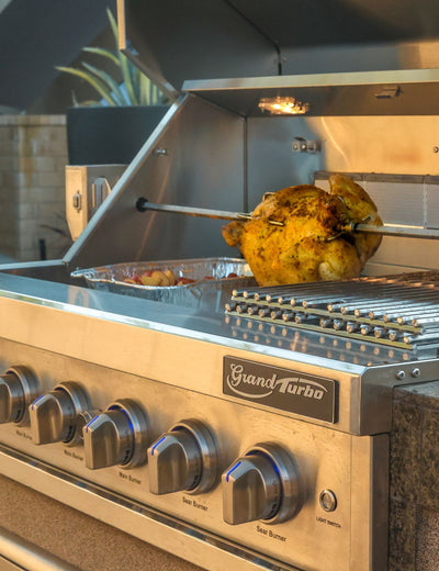 GrandTURBO 40 inch 6-Burner Gas Grill