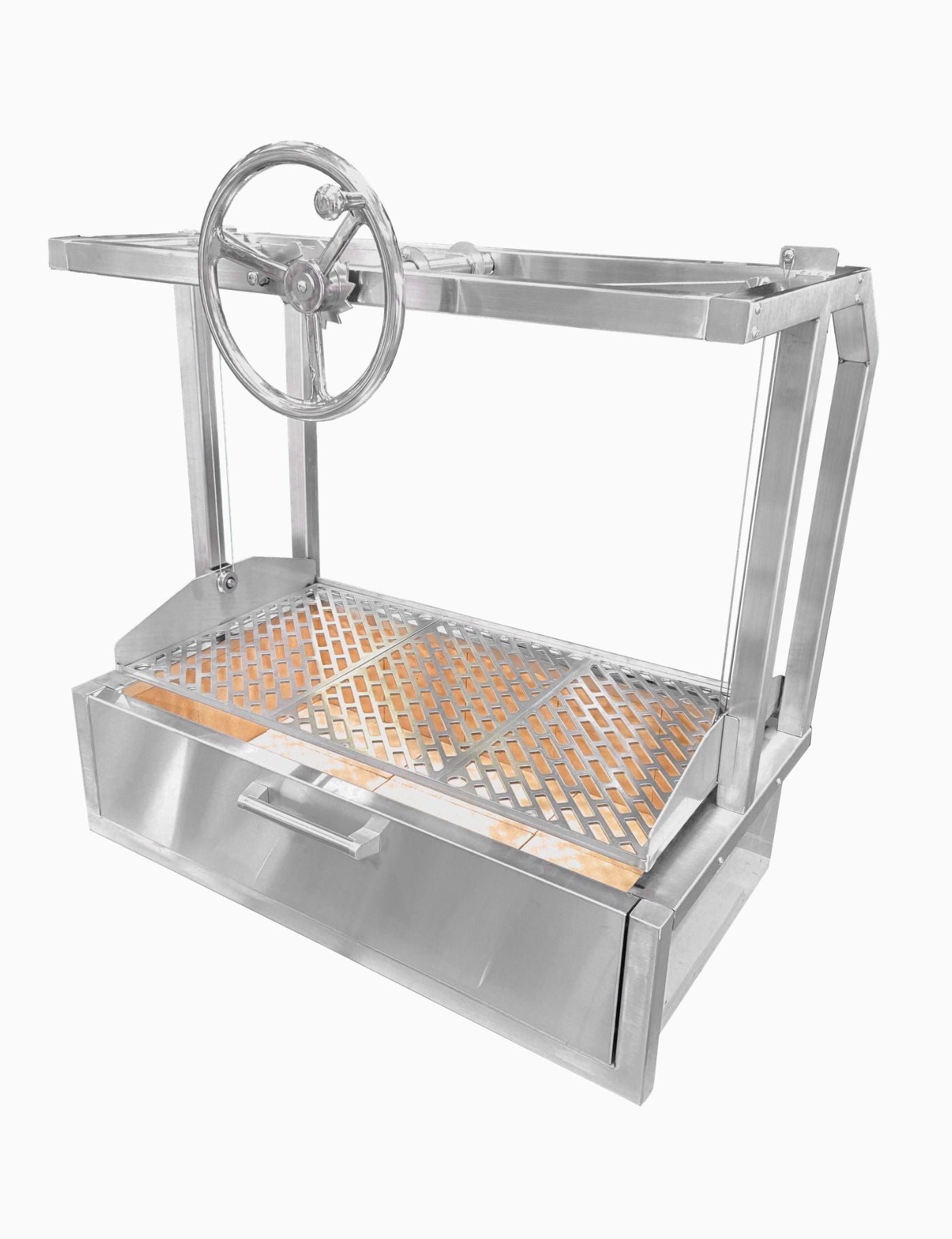 Turbo 39" Santa Maria Charcoal Grill