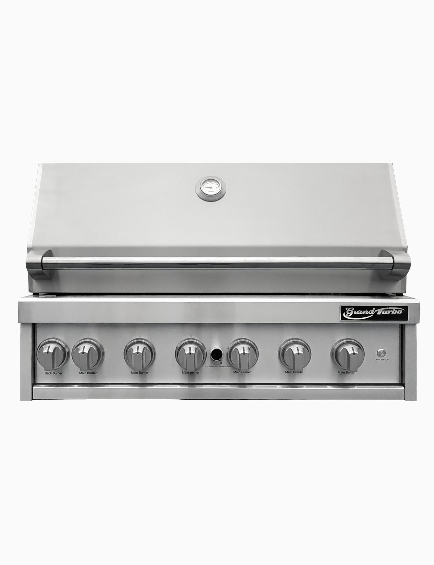 GrandTURBO 40 inch 6-Burner Gas Grill